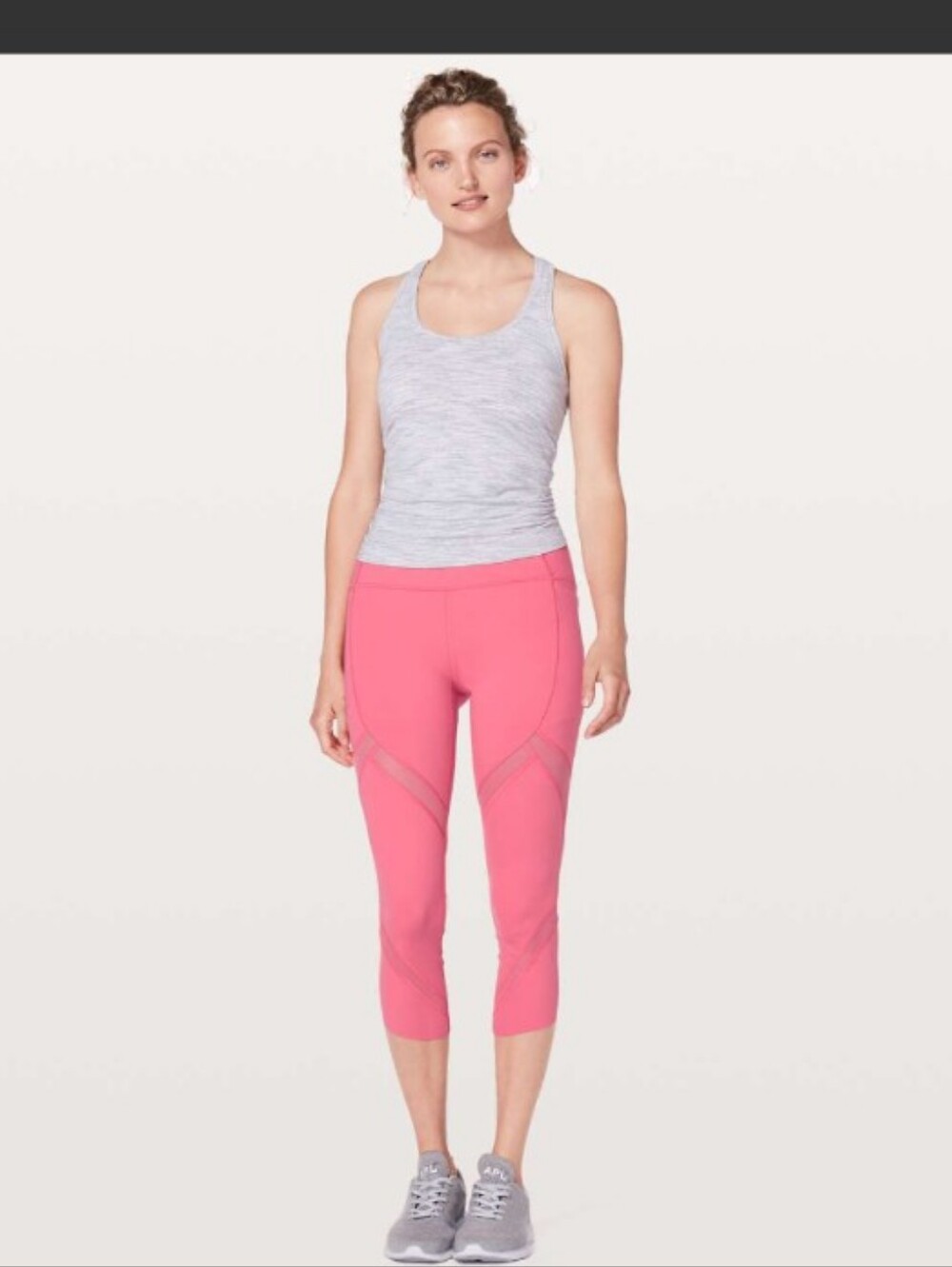 lululemon athletica On Pace Crop 21" - Bright Pink